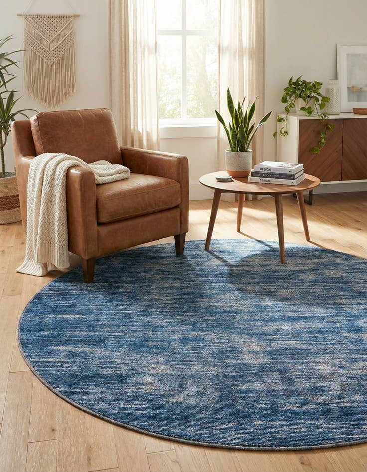 Detail image of 5' x 5' Asha Round Rug