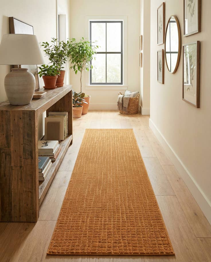 Detail image of 2' 7 x 12' Textura Designer Runner Rug