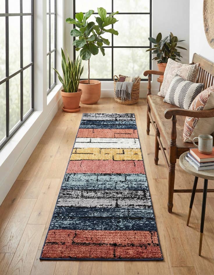 Detail image of 2' x 7' 10 Tagine Runner Rug