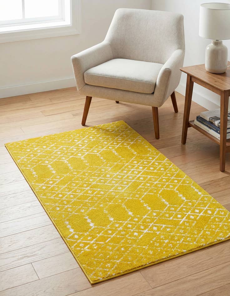 Detail image of 3' 3 x 5' 3 Paxon Trellis Rug