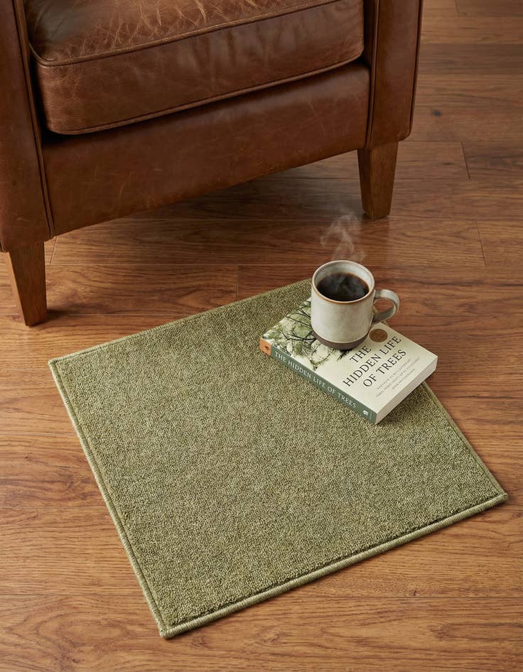 Detail image of 1' 4 x 1' 4 Everyday Solid Sample Rug