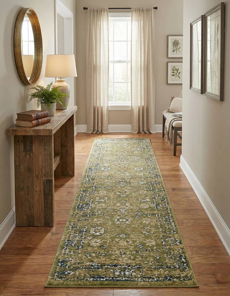Detail image of 2' 7 x 12' Charleston Runner Rug