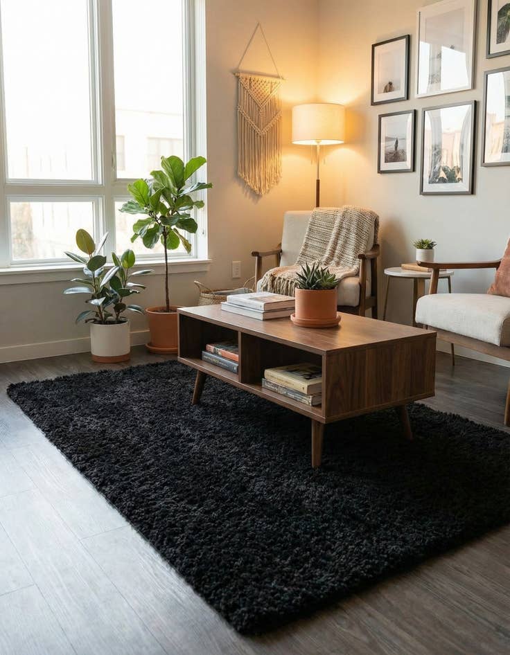 Detail image of 4' x 6' Everyday Shag Rug