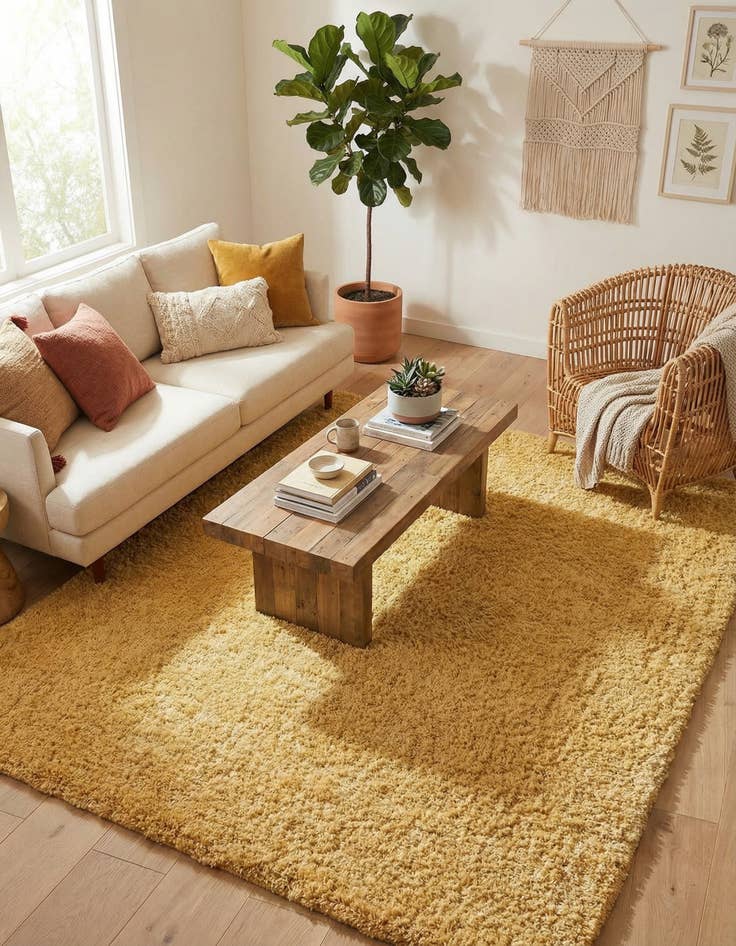 Detail image of 7' 7 x 11' Zermatt Shag Rug