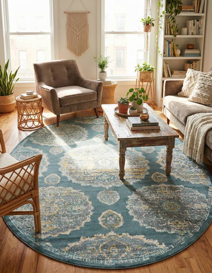 Detail image of 8' 2 x 10' Paragon Oval Rug