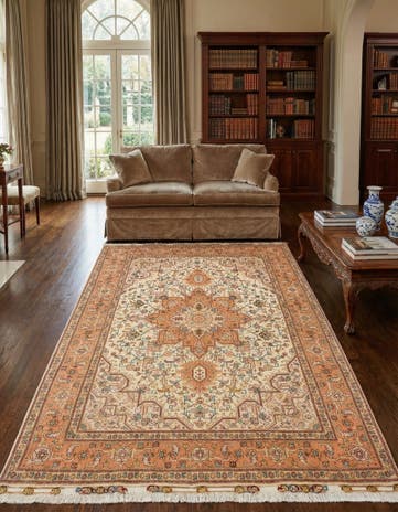 4' 11 x 7' 1 Tabriz Rug