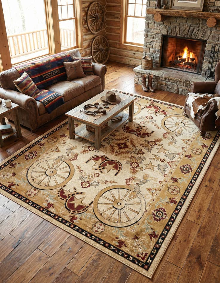 Detail image of 9' x 12' Pioneer Rug