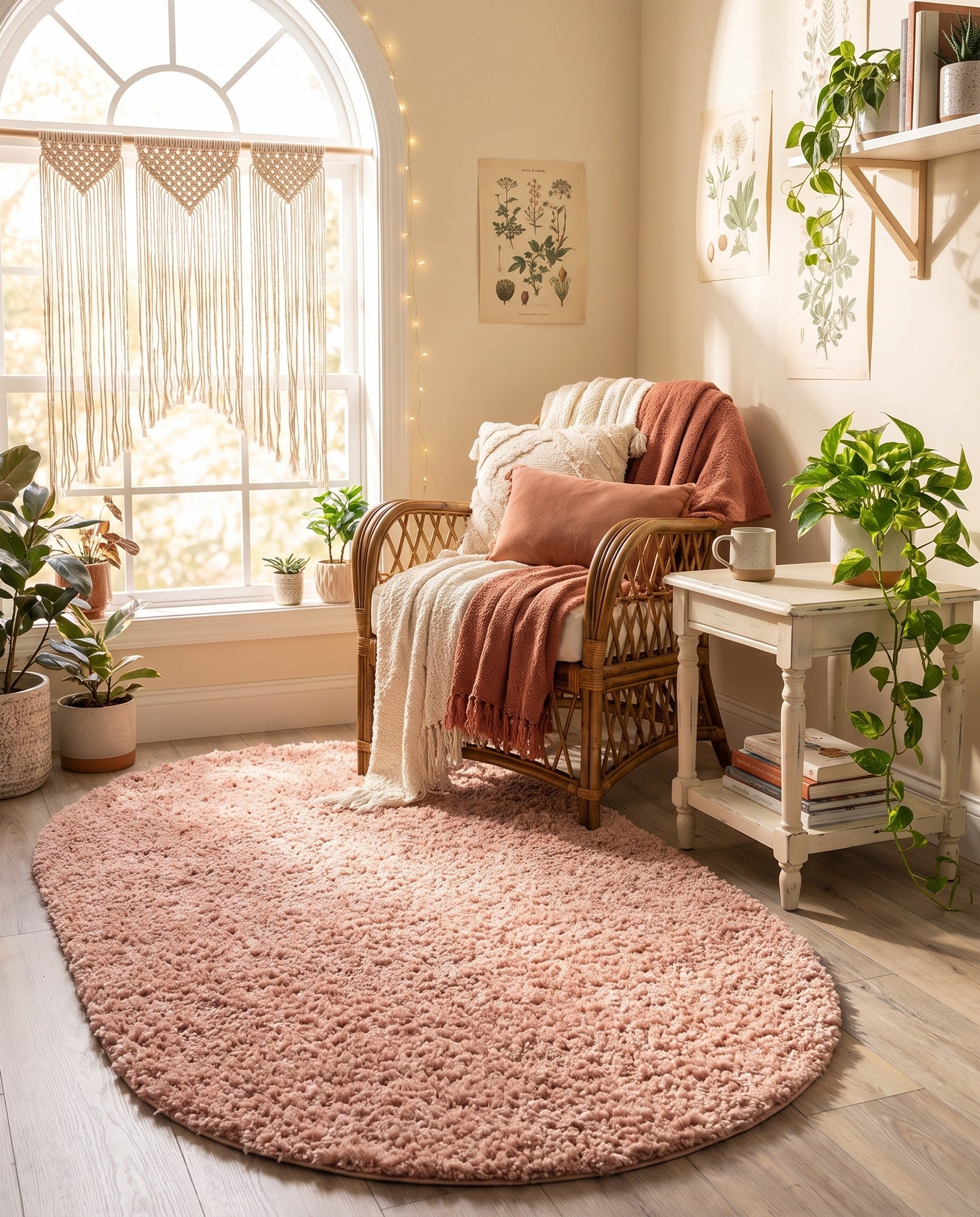 3' x 5' 3 Zermatt Shag Oval Rug