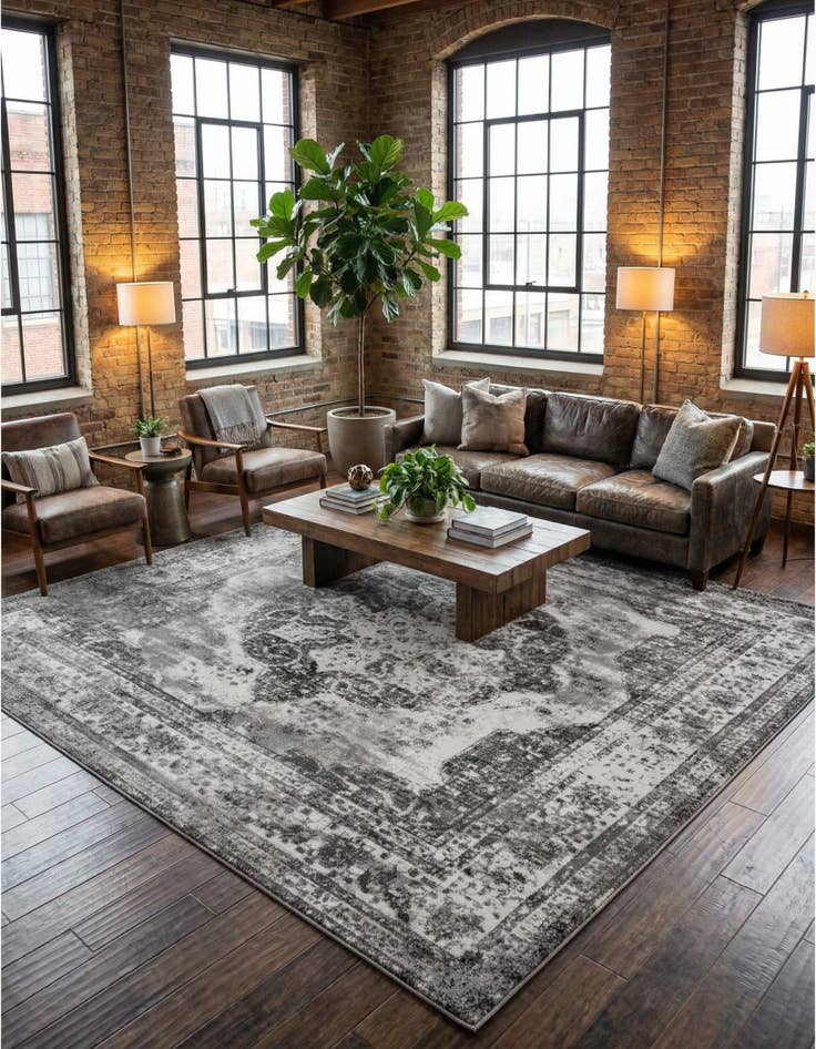 Detail image of 13' 1 x 13' 1 Monaco Square Rug