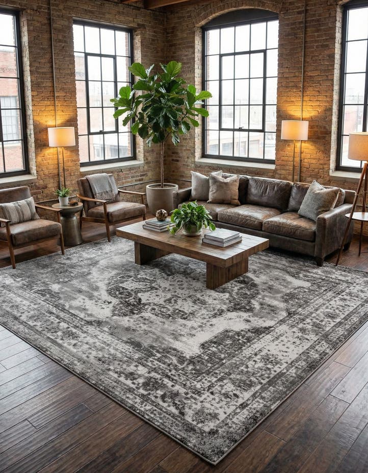 13' 1 x 13' 1 Monte Carlo Square Rug