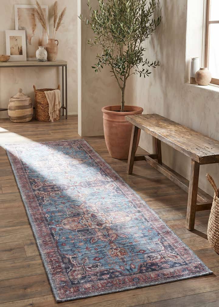 2' x 6' Washable Maahru Runner Rug