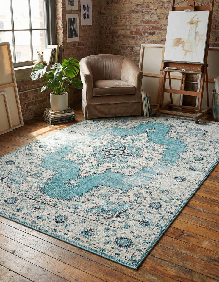 Detail image of 5' x 8' Amulet Rug