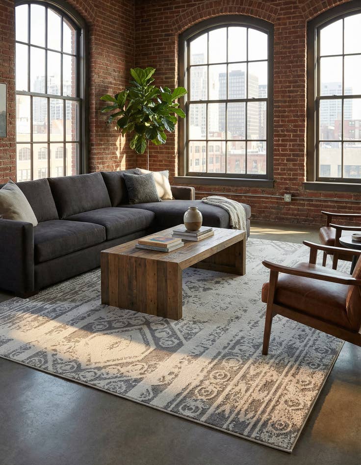 Detail image of 10' x 13' Lennon Rug