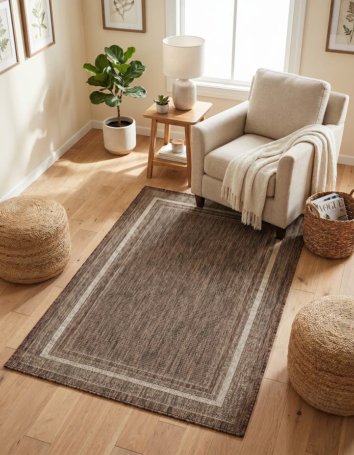 3' 1 x 5' 3 Easy-Clean Border Indoor / Outdoor...