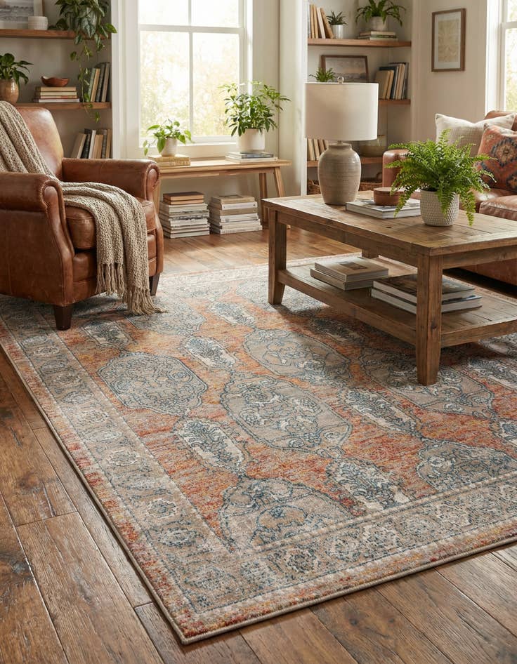 Detail image of 7' 10 x 7' 10 Lola Square Rug