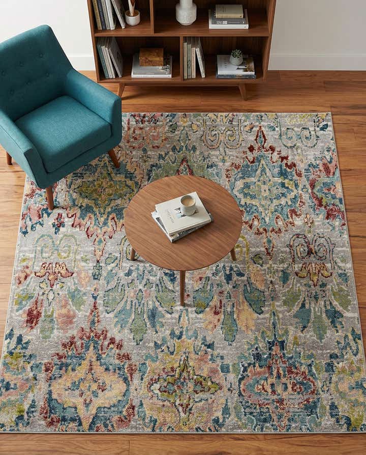 6' x 6' Charleston Square Rug