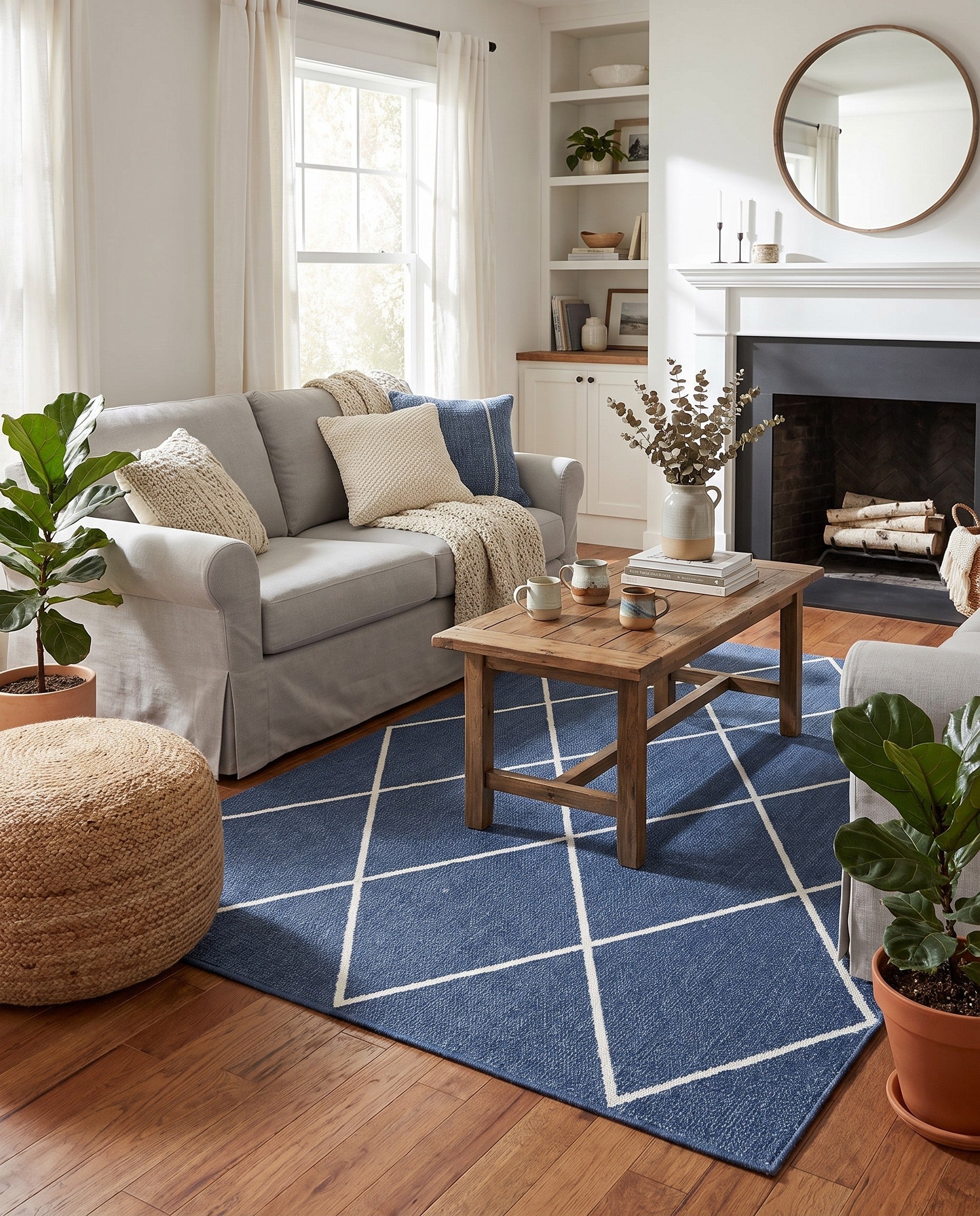6' 4 x 9' Georgia Rug