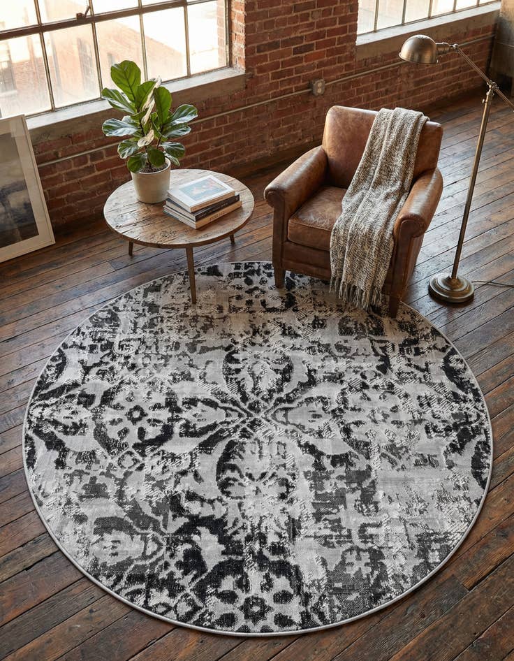 Detail image of 5' 3 x 5' 3 Lucerne Round Rug