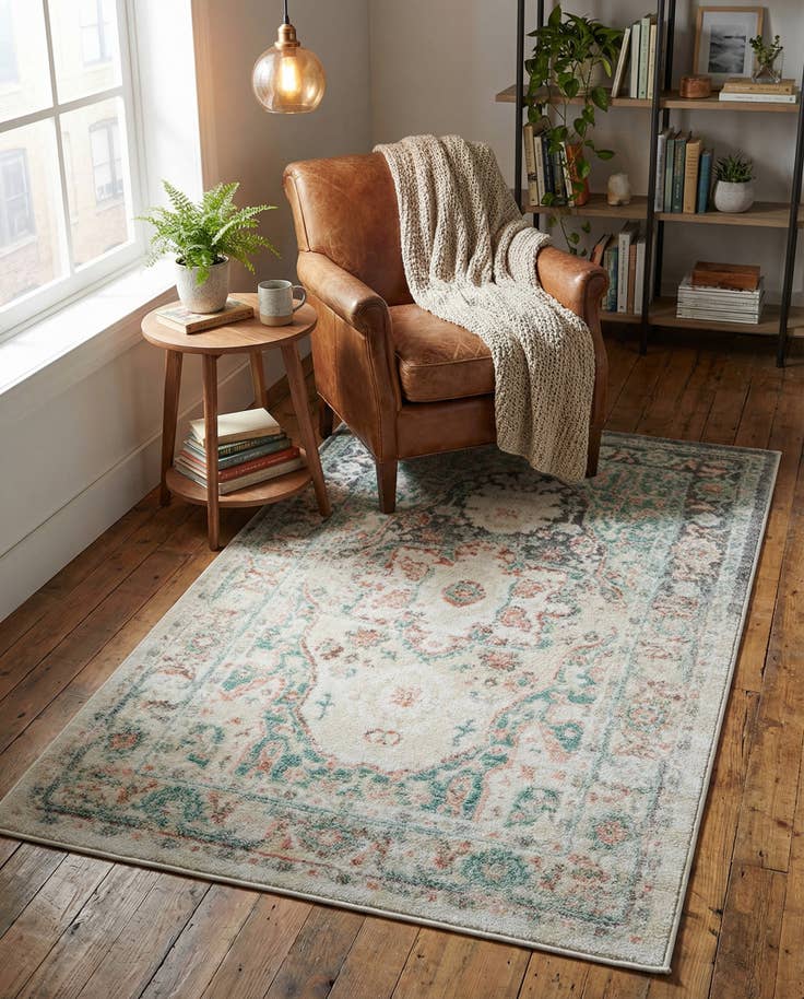 Detail image of 3' 3 x 5' 3 Madeline Vintage Rug