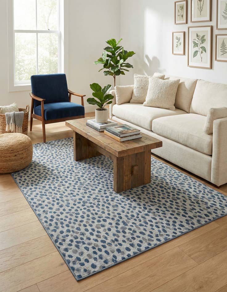 Detail image of 6' x 9' Kamala Washable Rug