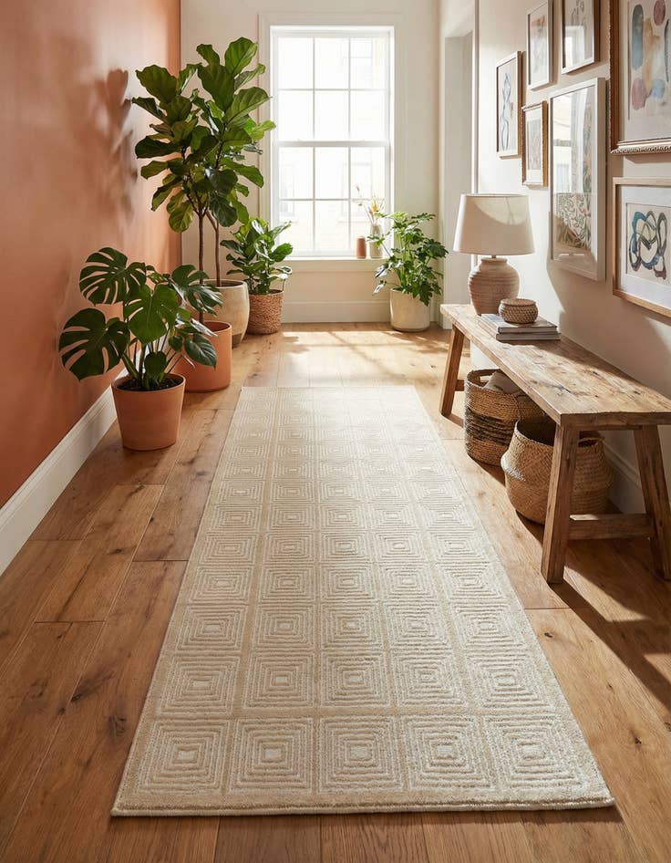 Detail image of 2' x 6' Aakaar Runner Rug