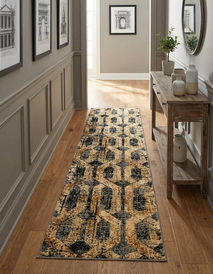 Detail image of 2' 2 x 9' Saturn Runner Rug