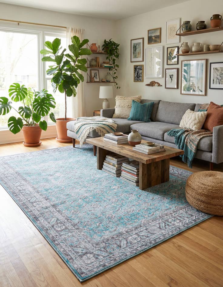 Detail image of 7' 6 x 10' 6 Timeless Rug