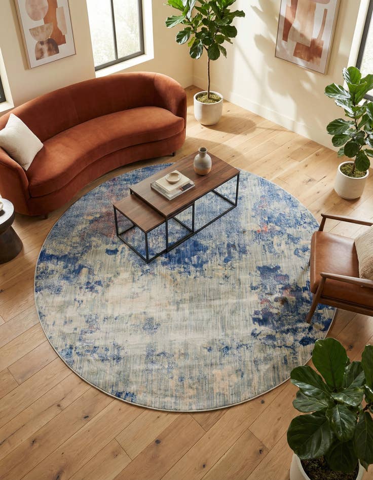 Detail image of 8' x 8' Apollo Round Rug