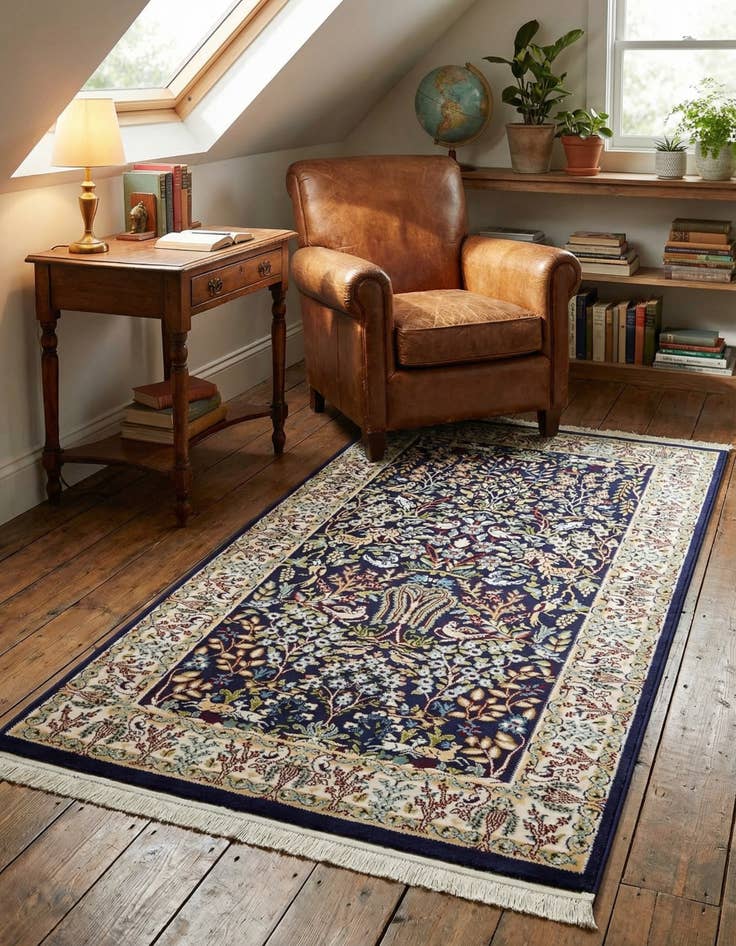 Detail image of 3' x 5' 3 Nain Design Rug