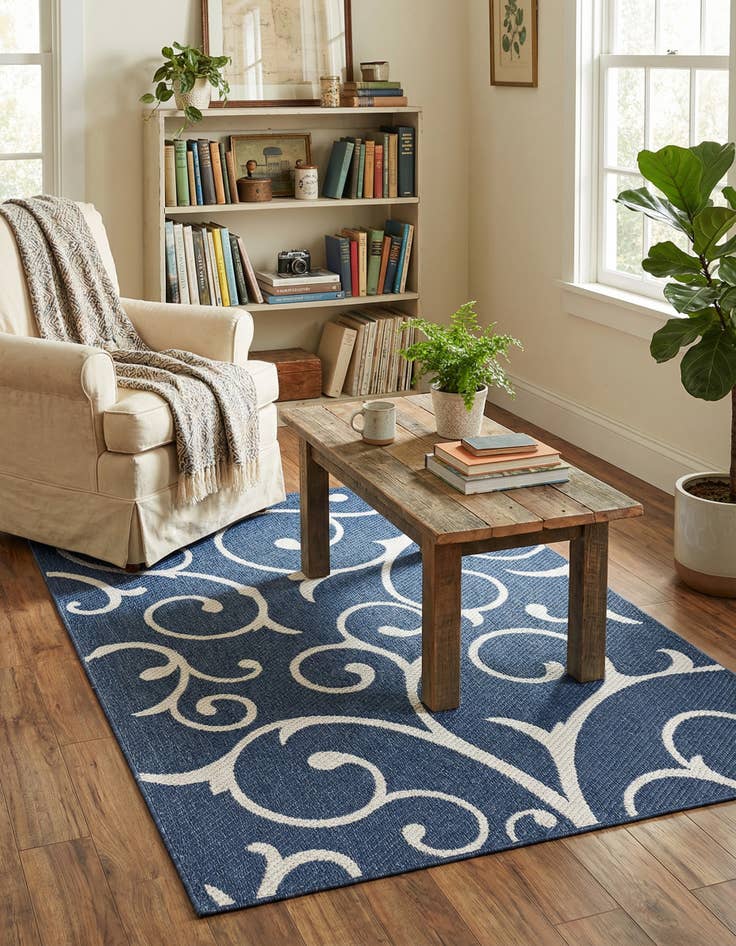 Detail image of 4' 2 x 6' Georgia Rug