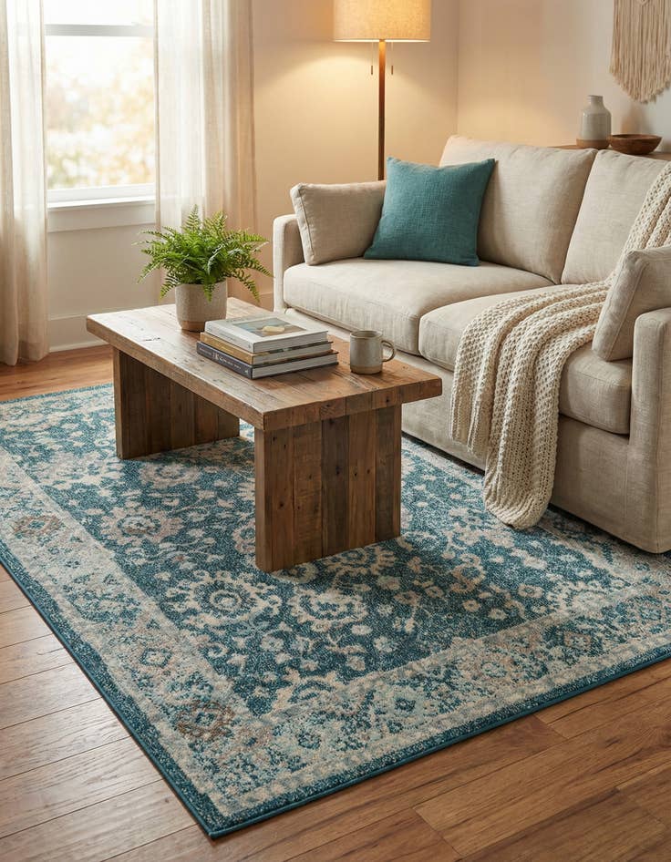 Detail image of 5' 3 x 8' Carrington Rug