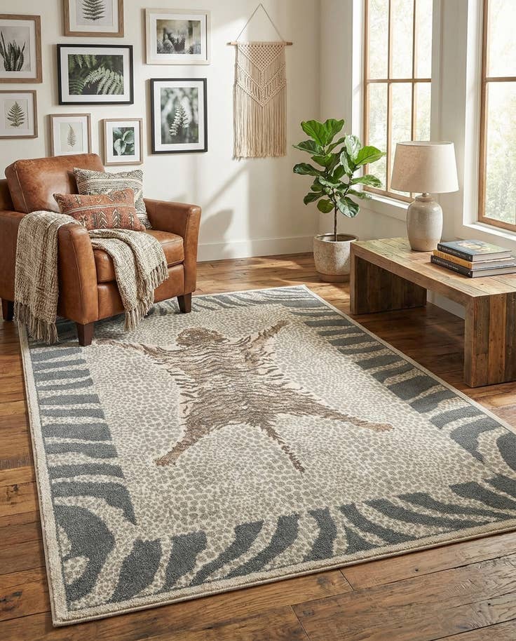 Detail image of 6' x 9' Safari Rug