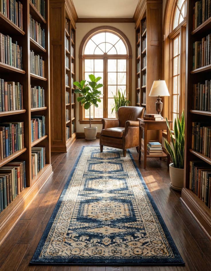 Detail image of 2' 7 x 10' Arcadia Runner Rug