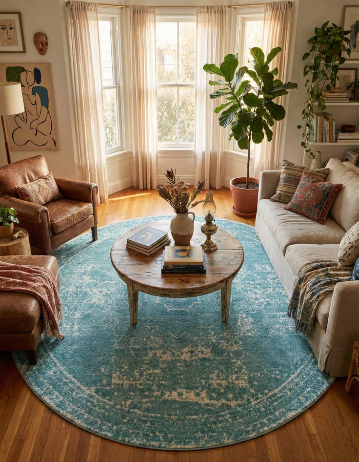 Detail image of 10' x 10' Dover Round Rug