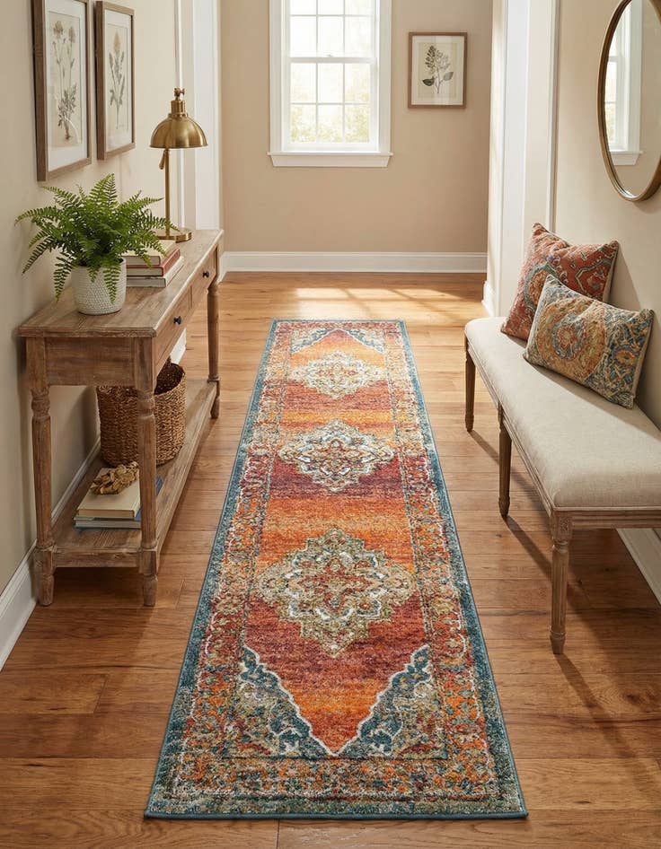 Detail image of 2' 7 x 10' Isabella Runner Rug