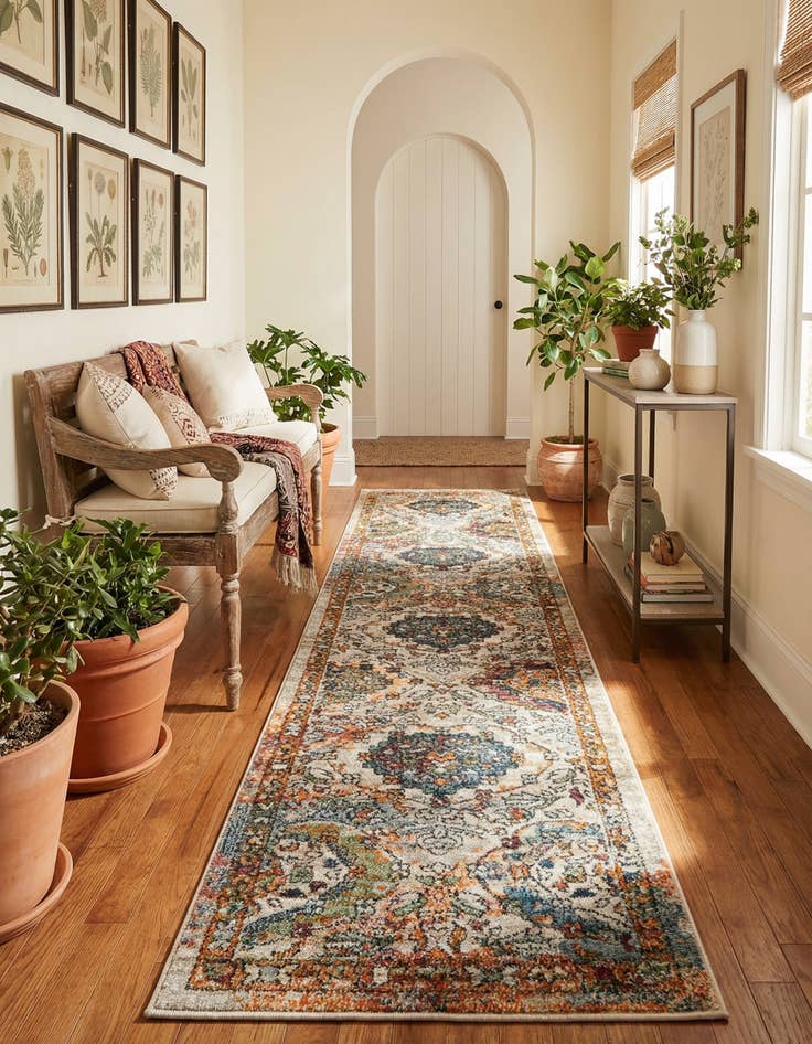 Detail image of 2' x 8' Isabella Runner Rug