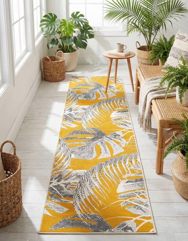 Detail image of  2' x 8' Blossom Runner Rug