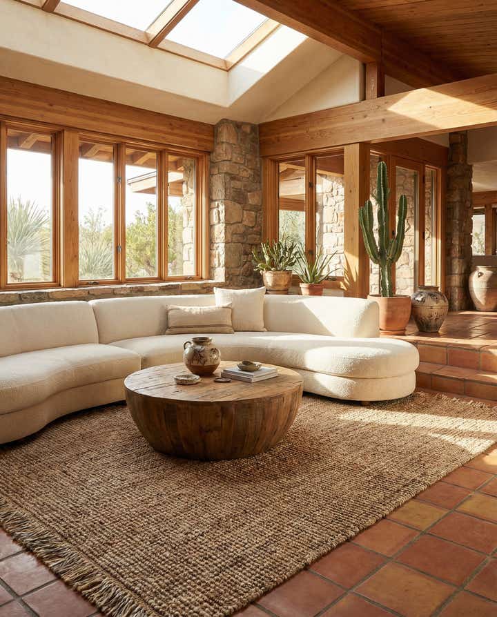 7' 10 x 10' Hand Woven Chunky Jute Rug