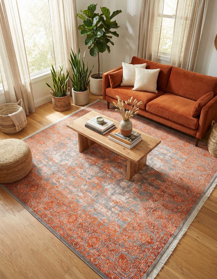 8' x 8' Modern Classical Square...