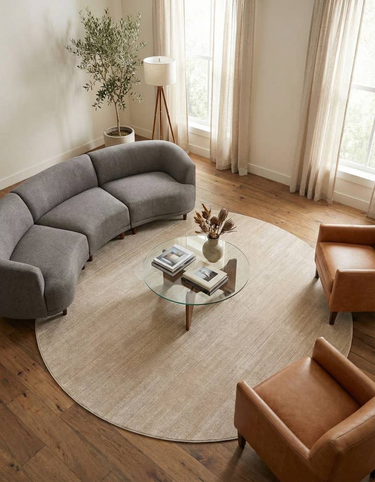 Detail image of Jill Zarin 10' x 10' Uptown Round Rug