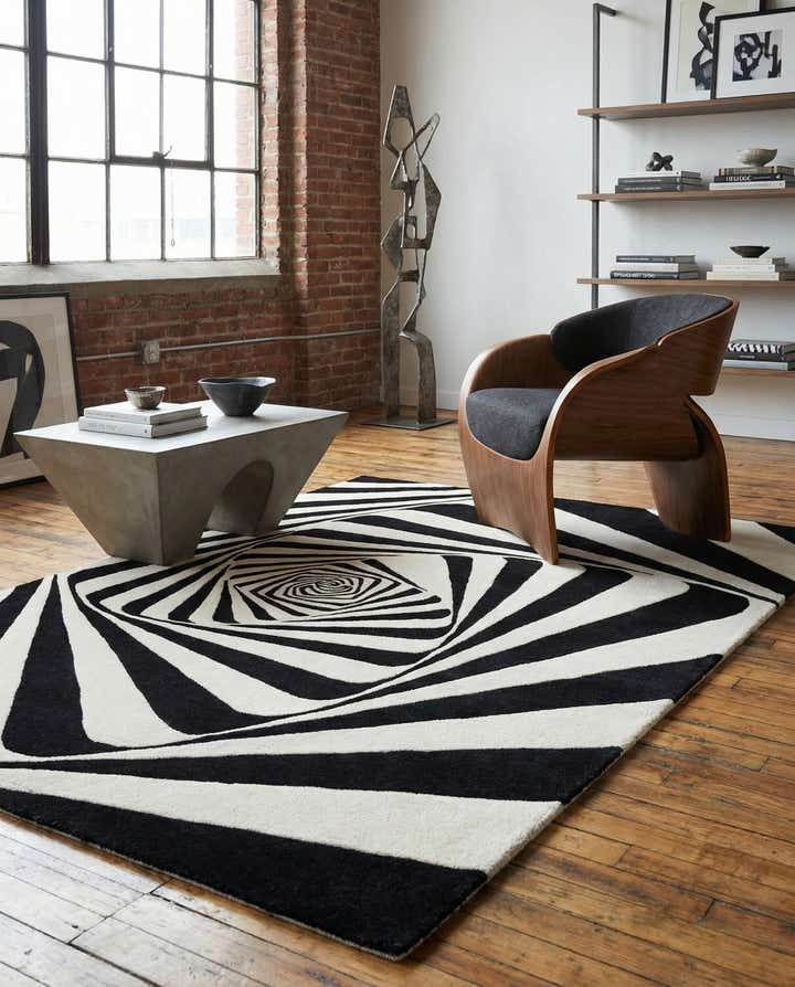 6' 1 x 9' Vortex Wool Rug