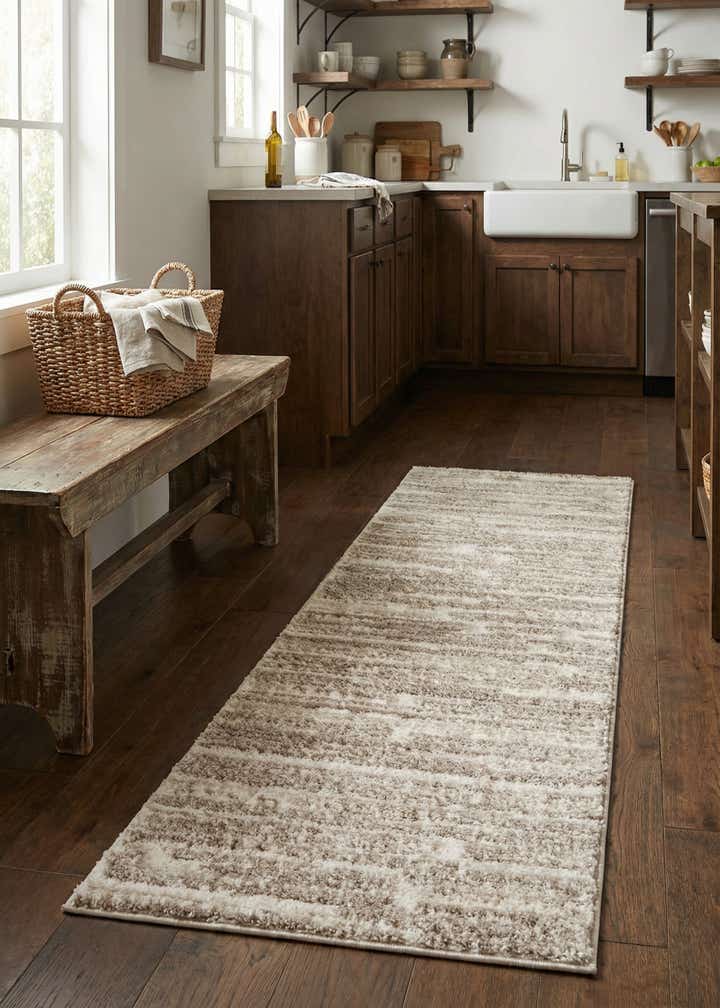 2' x 6' Sepia Runner Rug