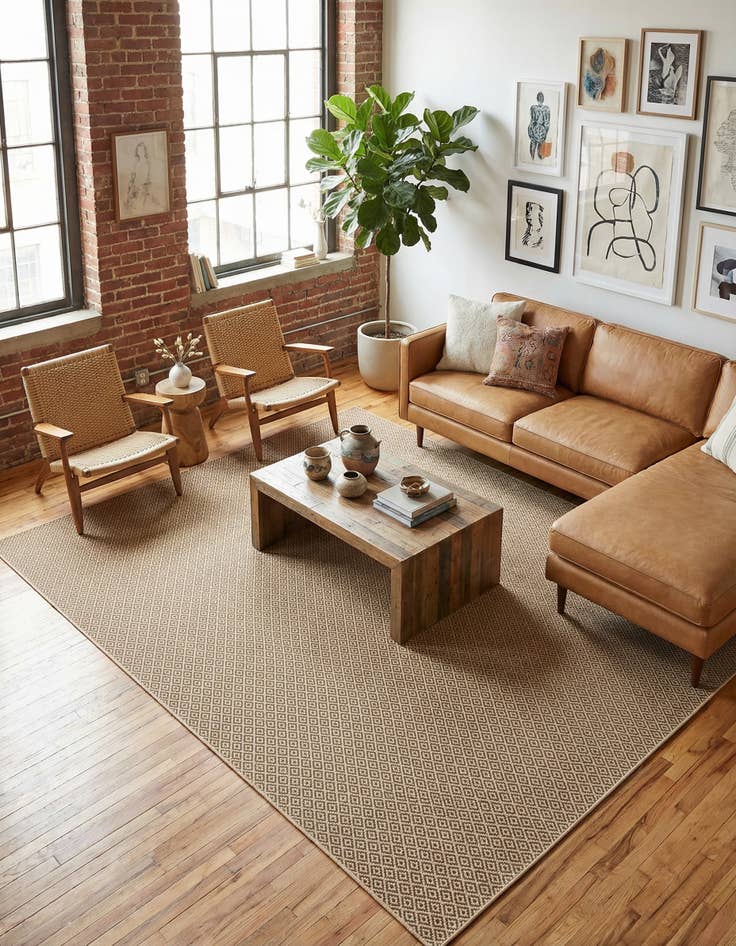 Detail image of 9' 2 x 12' Dunes Rug