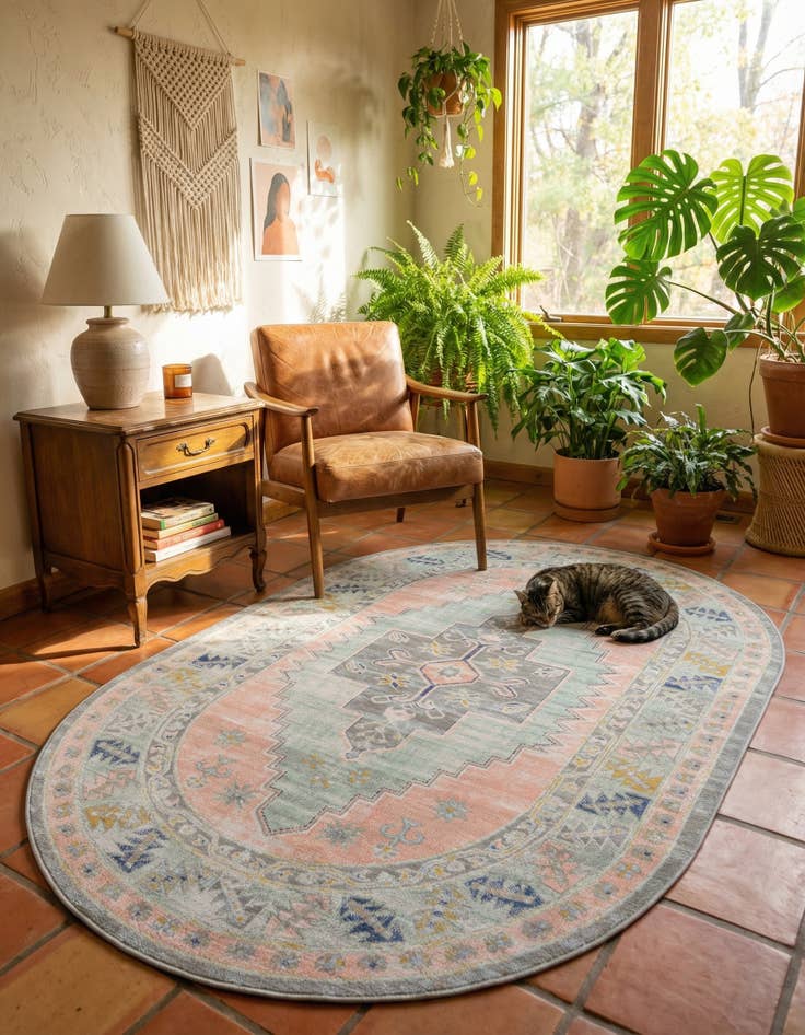 Detail image of 5' x 8' Whitney Oval Rug