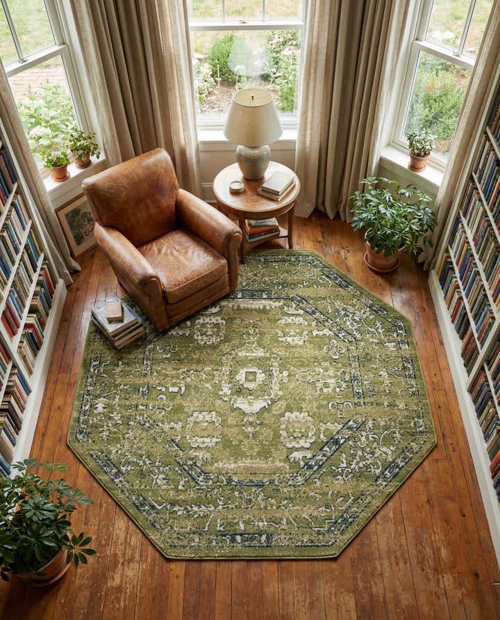 7' x 7' Charleston Octagon Rug