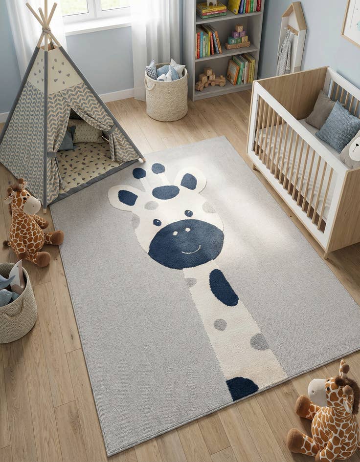 Detail image of 7' 10 x 10' Whimsy Kids Rug
