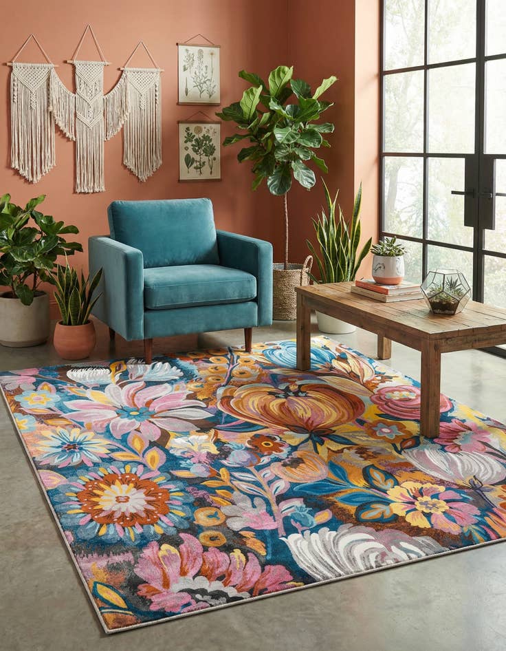 Detail image of  7' 10 x 10' Blossom Rug