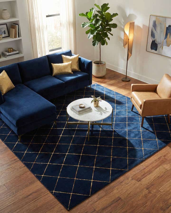 10' x 10' Vogue Geo Square Rug