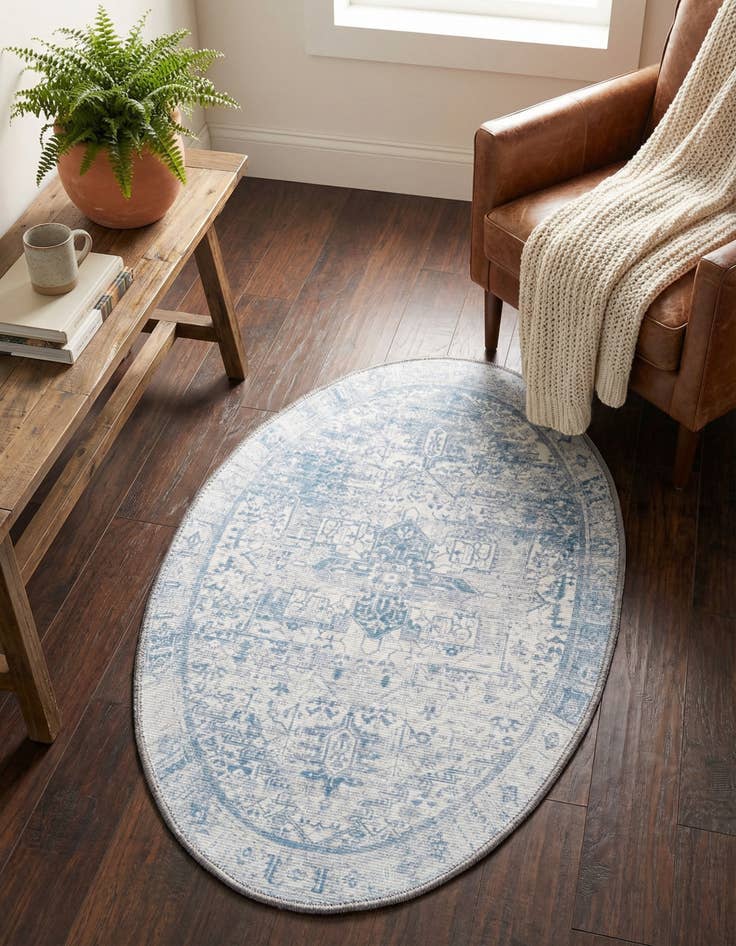 Detail image of 2' x 3' Timeless Oval Rug