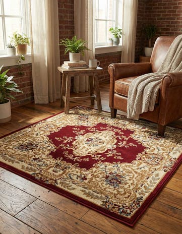 4' x 4' Chateau Square Rug